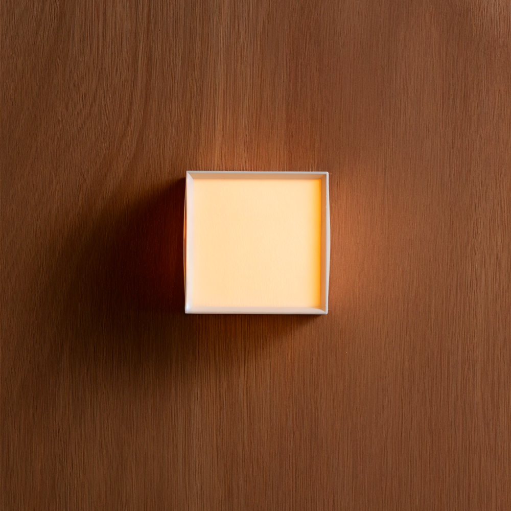 Nordisk japansk tygvägglampa – Modern minimalistisk LED-belysning