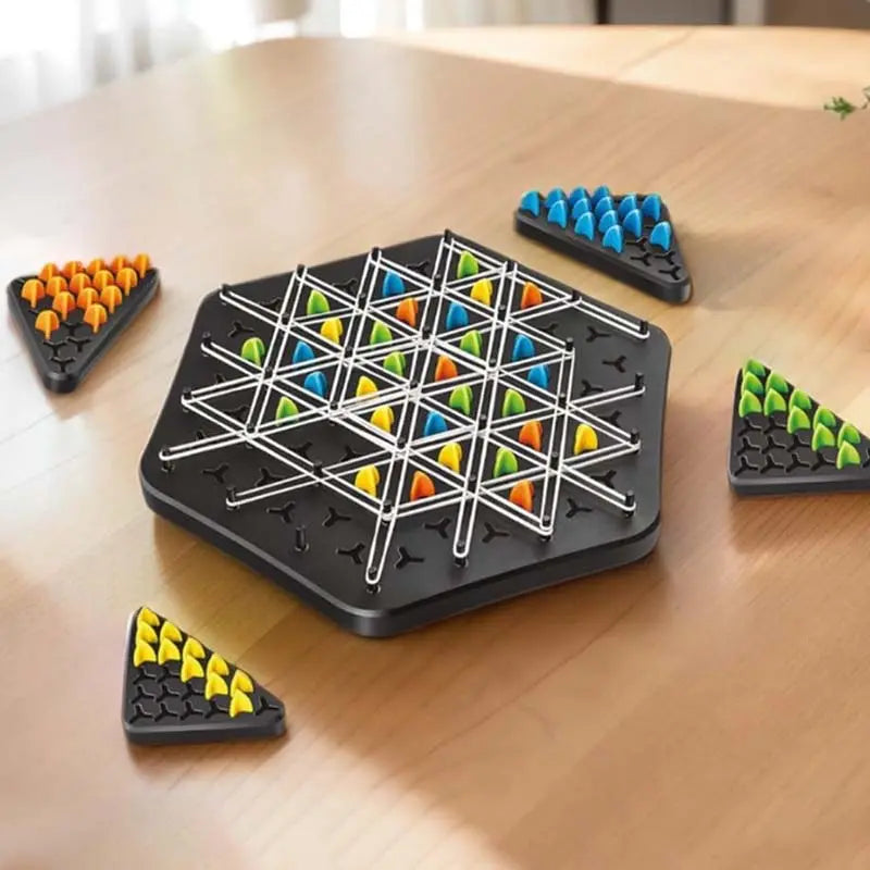 Tri Link Strategispel – Elegant hjärnutmaning för 2–4 spelare