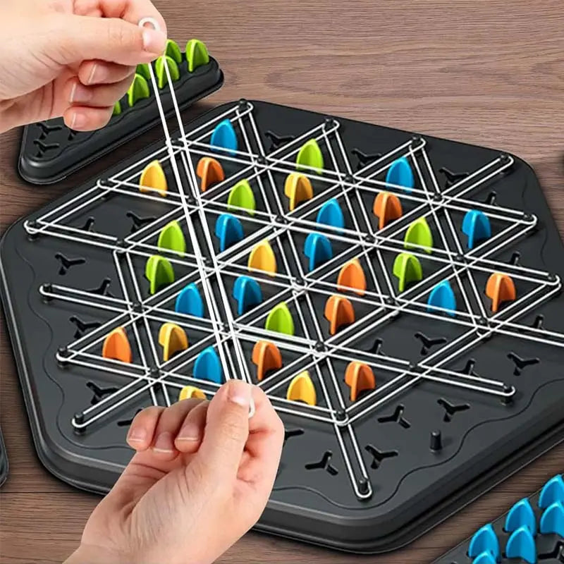 Tri Link Strategispel – Elegant hjärnutmaning för 2–4 spelare