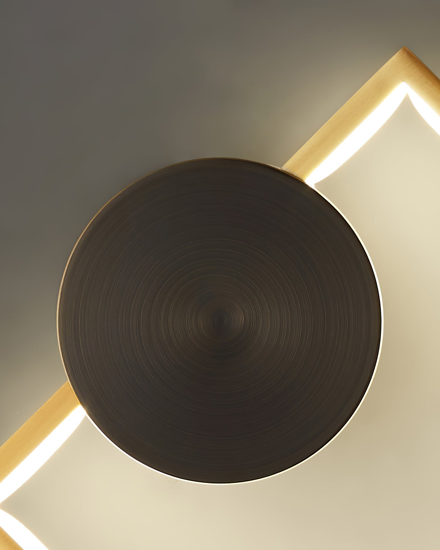 Modern geometrisk LED-vägglampa - Snygg minimalistisk lampa