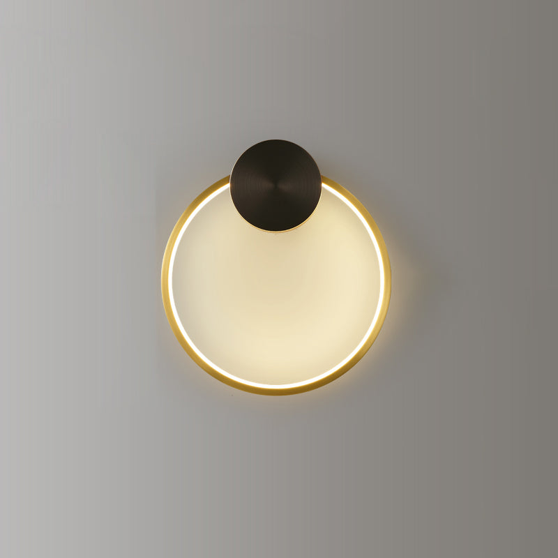 Modern geometrisk LED-vägglampa - Snygg minimalistisk lampa
