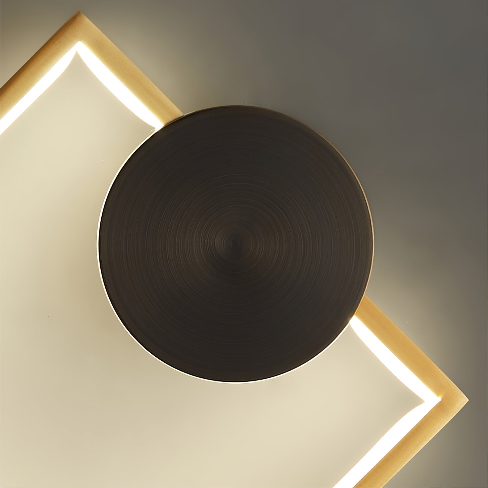 Modern geometrisk LED-vägglampa - Snygg minimalistisk lampa
