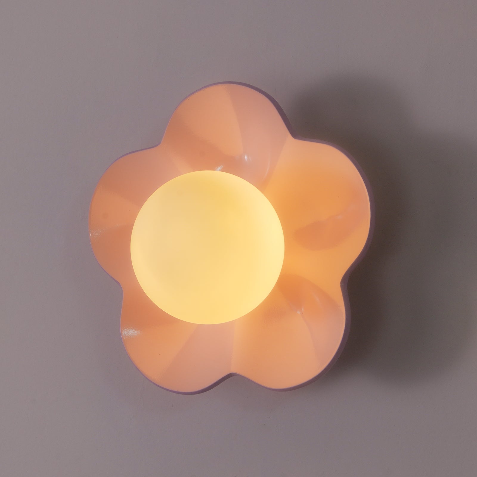 Bloom Elegance Vägglampa – Konstnärlig blommig vägglampa