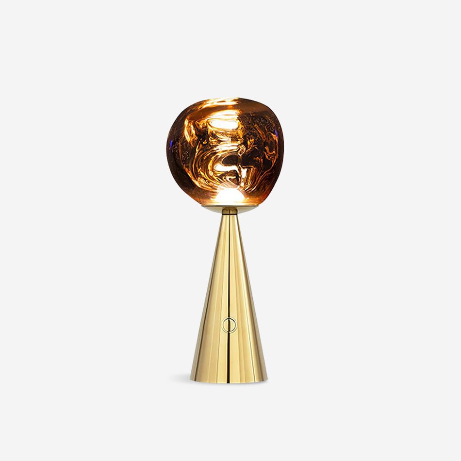 Uppladdningsbart lavainspirerat ljus - Lugnande LED-ljus för avkopplande kvällar