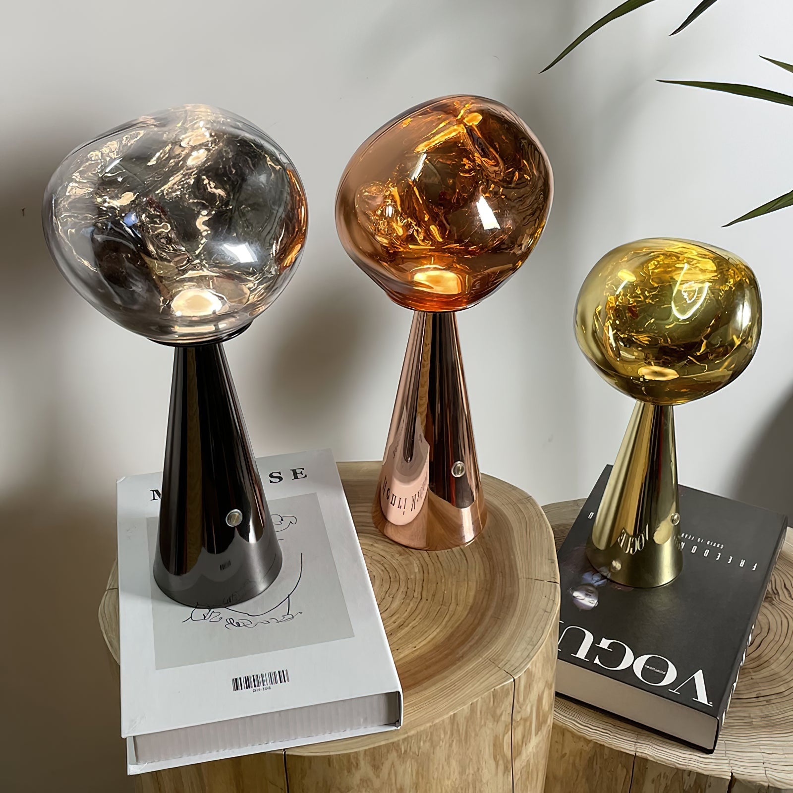 Uppladdningsbart lavainspirerat ljus - Lugnande LED-ljus för avkopplande kvällar