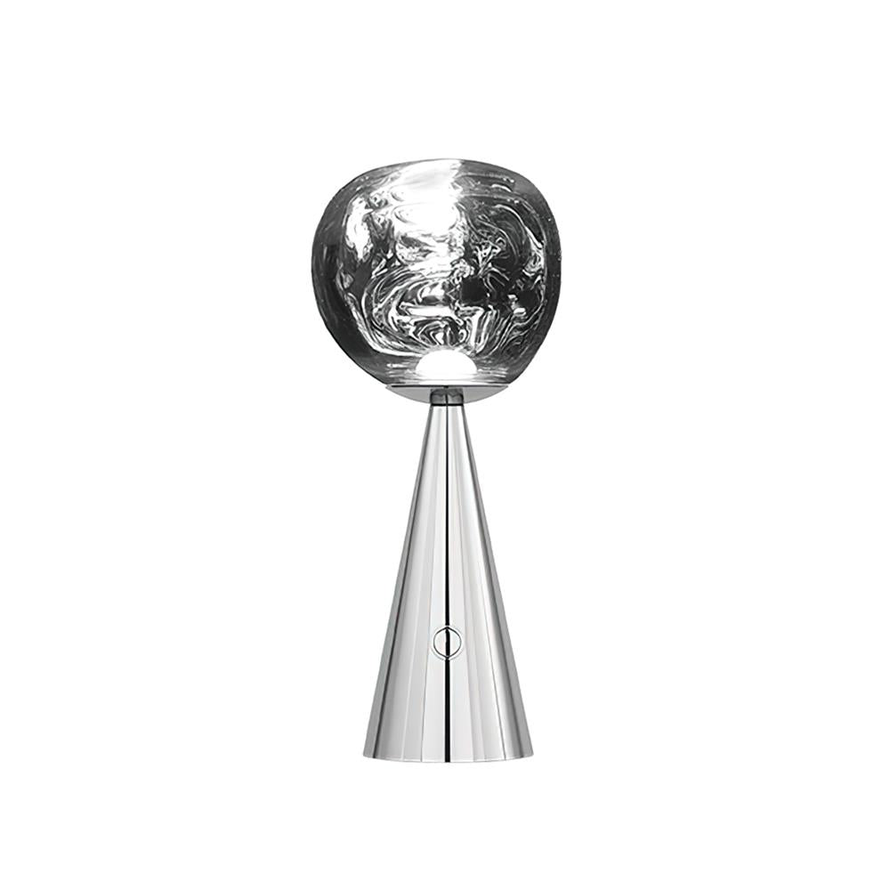 Uppladdningsbart lavainspirerat ljus - Lugnande LED-ljus för avkopplande kvällar