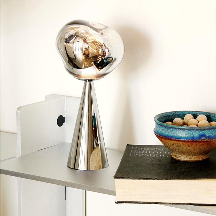 Uppladdningsbart lavainspirerat ljus - Lugnande LED-ljus för avkopplande kvällar