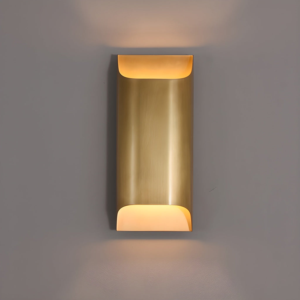Elegant välvd LED-vägglampa – Modern böjd accentlampa