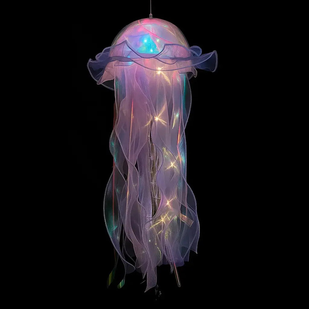Förtrollande maneter LED-lampa – Havsinspirerad dekorativ lampa för fridfulla utrymmen
