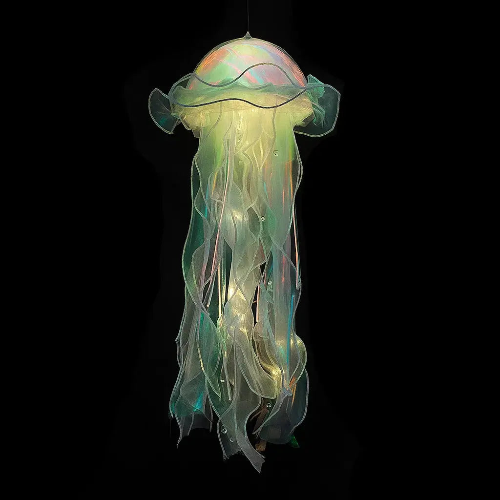 Förtrollande maneter LED-lampa – Havsinspirerad dekorativ lampa för fridfulla utrymmen