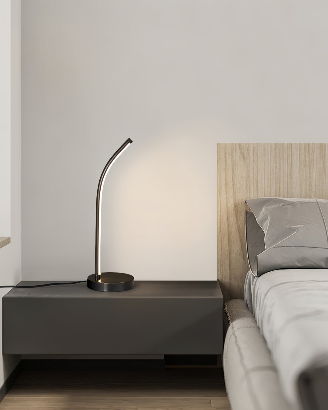 Smart Touch LED-skrivbordslampa – Justerbar ljusstyrka och ögonvänlig teknik för arbete och studier