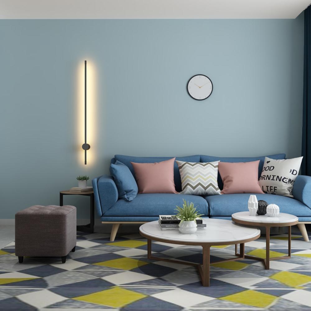 Väggmonterad linjär LED-lampa - Stämningsbelysning för moderna utrymmen