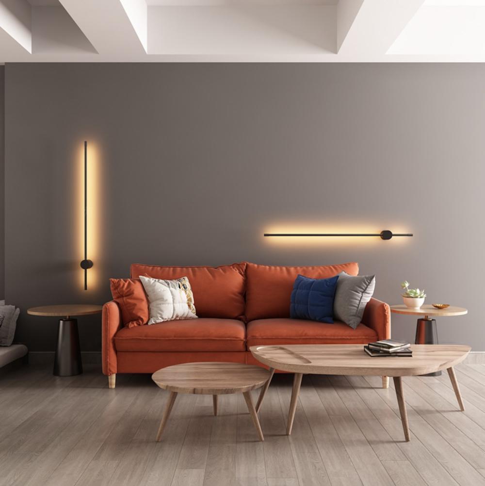 Väggmonterad linjär LED-lampa - Stämningsbelysning för moderna utrymmen