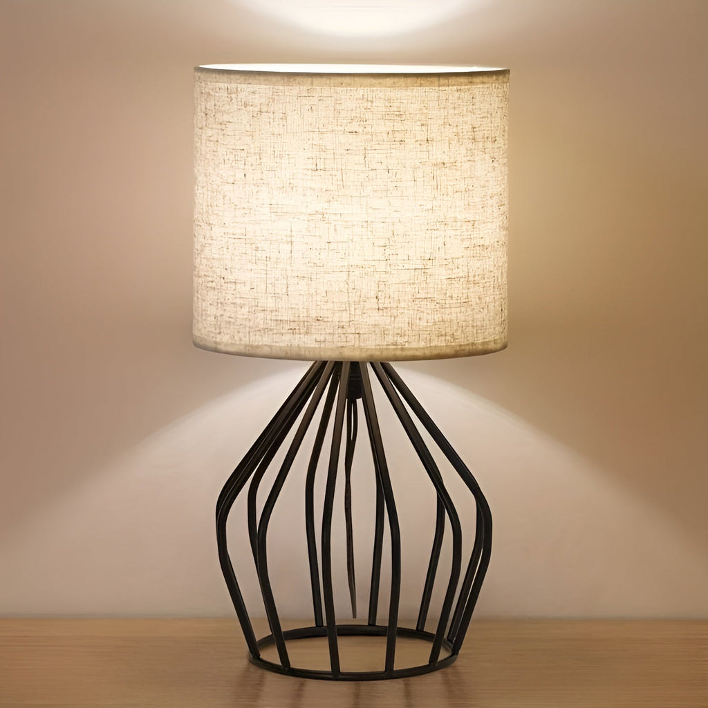 Modern Wireframe bordslampa – elegant design, Ambient Glow