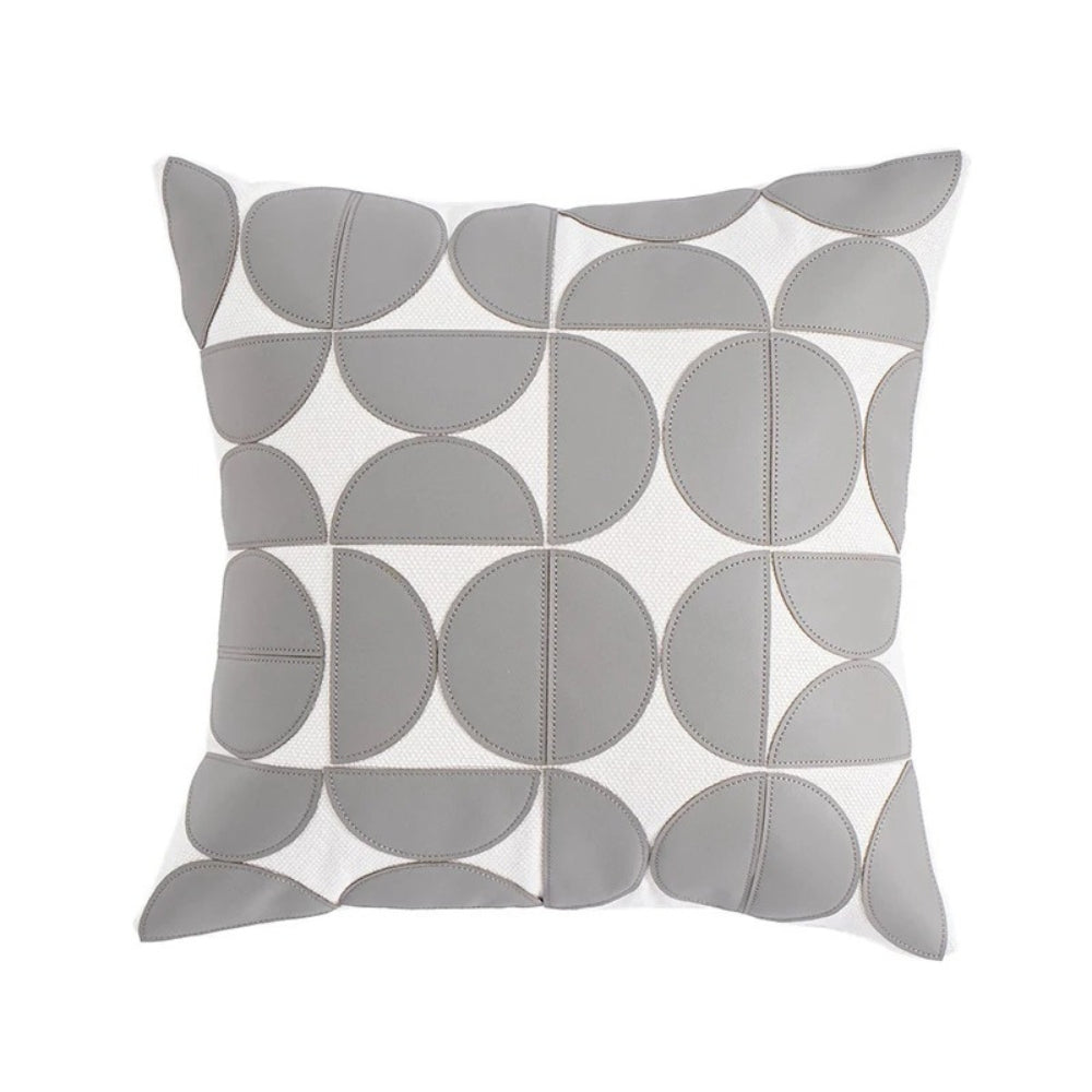 Broderat örngott till soffa – Snyggt inredningsdetaljer i konstläder