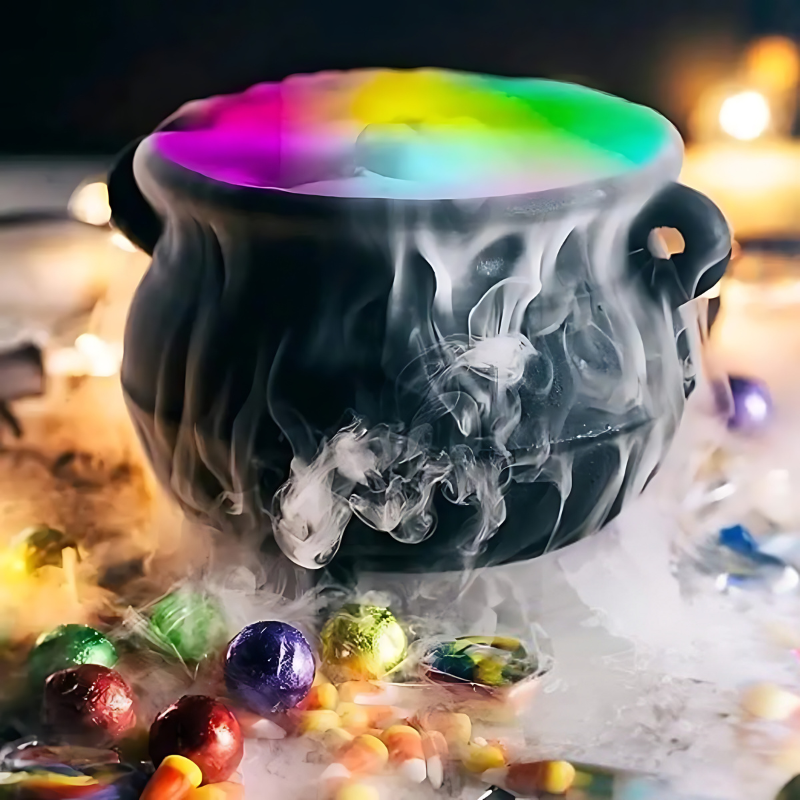 Mystic Mist Maker – LED-dimmaskin för kusliga Halloween-effekter