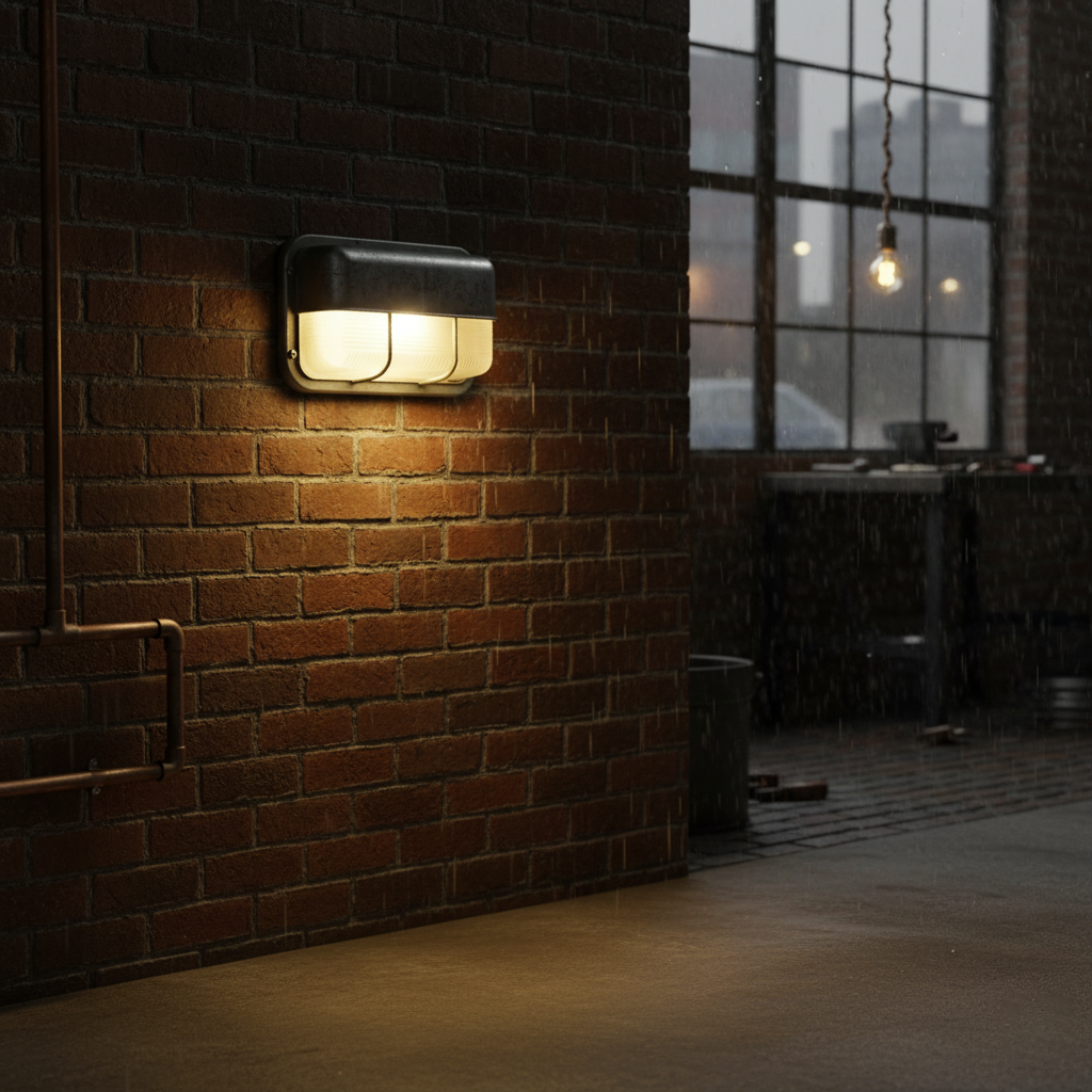 Vägglampa för utomhusbruk – Väderbeständig utomhuslampa i marin stil