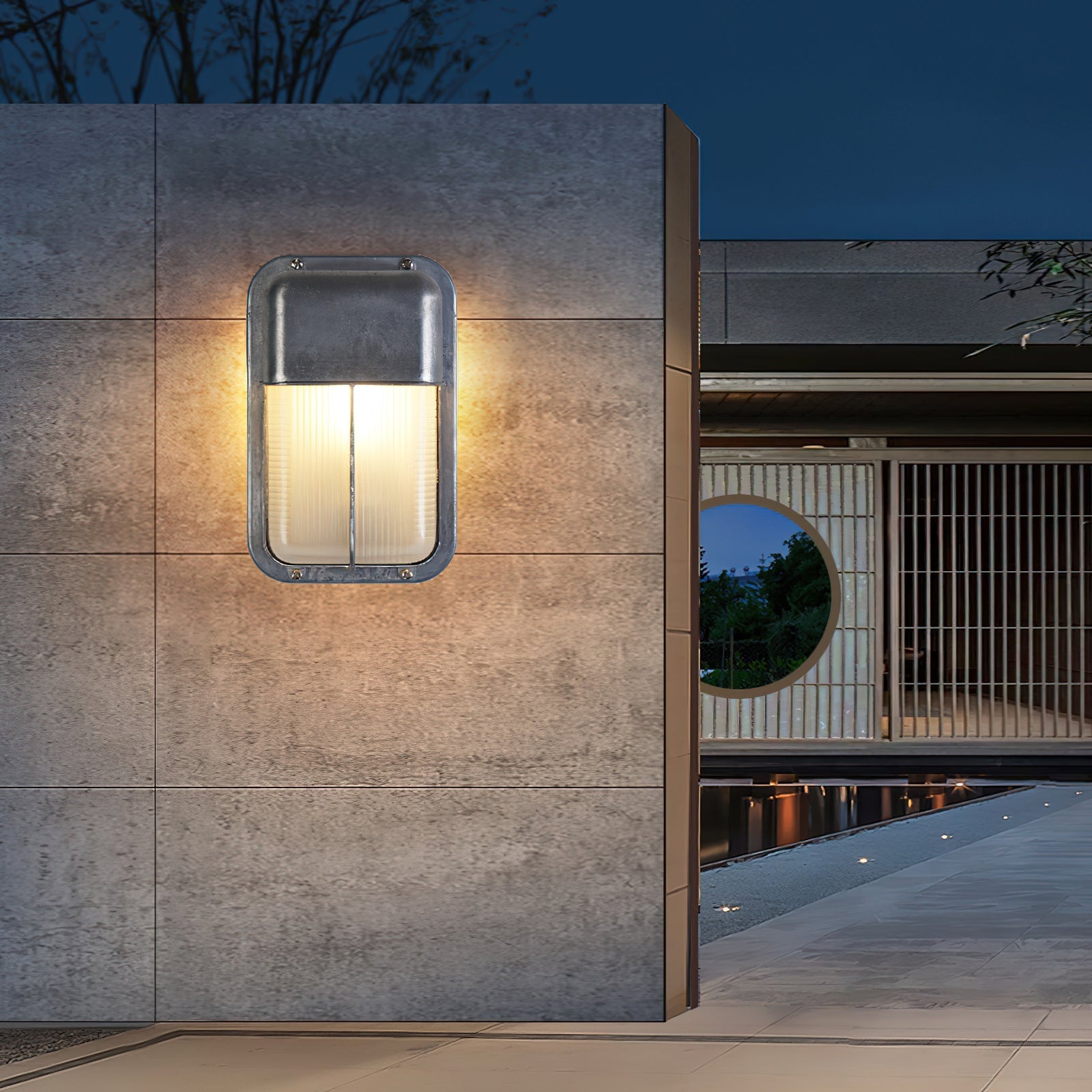 Vägglampa för utomhusbruk – Väderbeständig utomhuslampa i marin stil