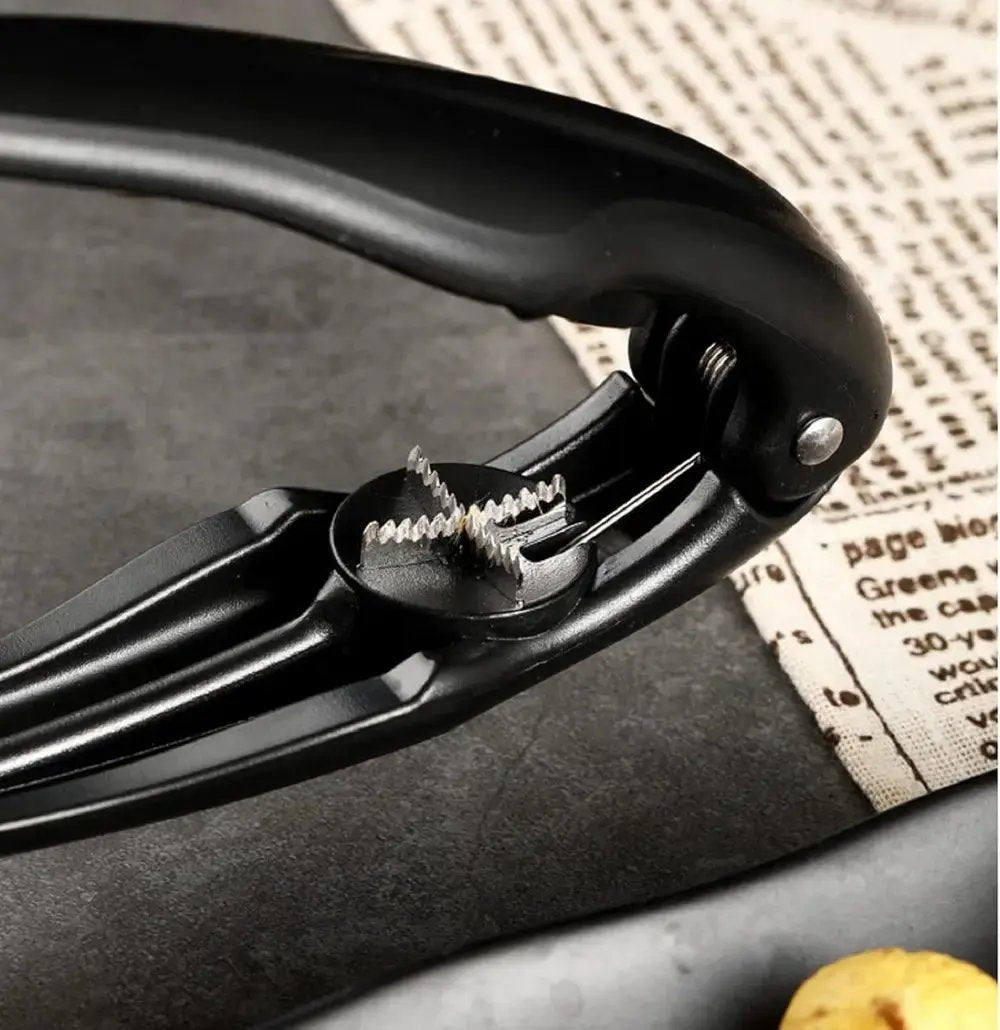 Kastanjeöppningsverktyg - Säker rostfri stålskalare för enkel nötberedning