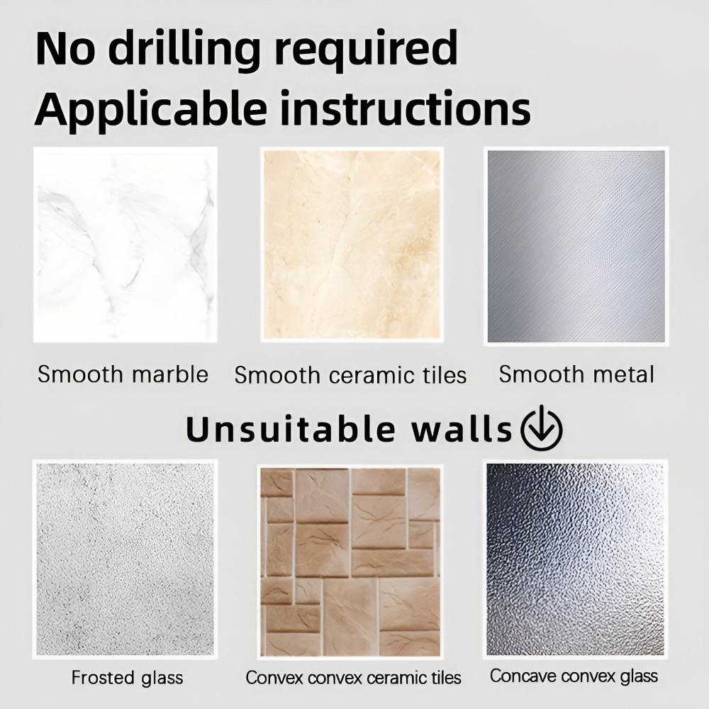 Modern väggmonterad handdukshängare – Platsbesparande metallhållare för badrumsförvaring