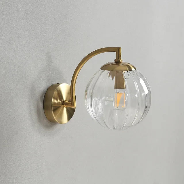 LumiCrystal - Modern vägglampa i glas