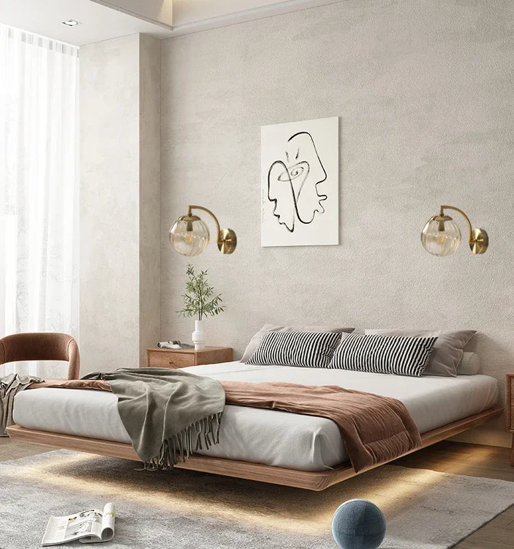 LumiCrystal - Modern vägglampa i glas