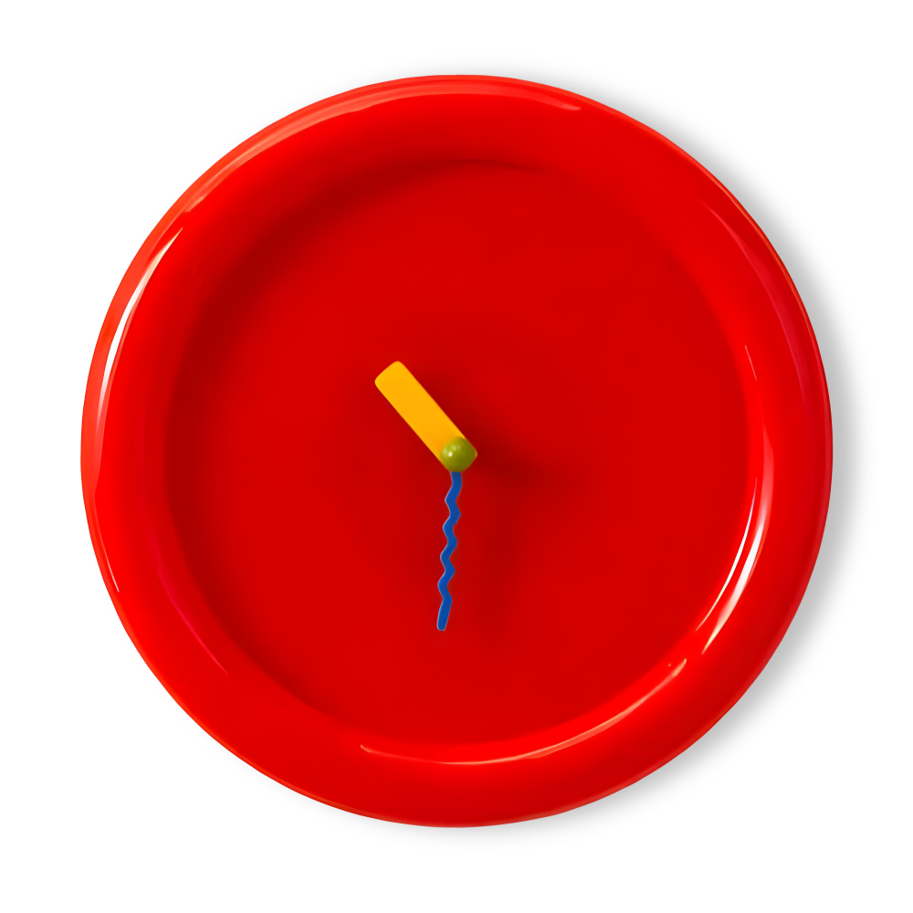 Livfull 30 cm väggklocka – Modern dekorativ accent