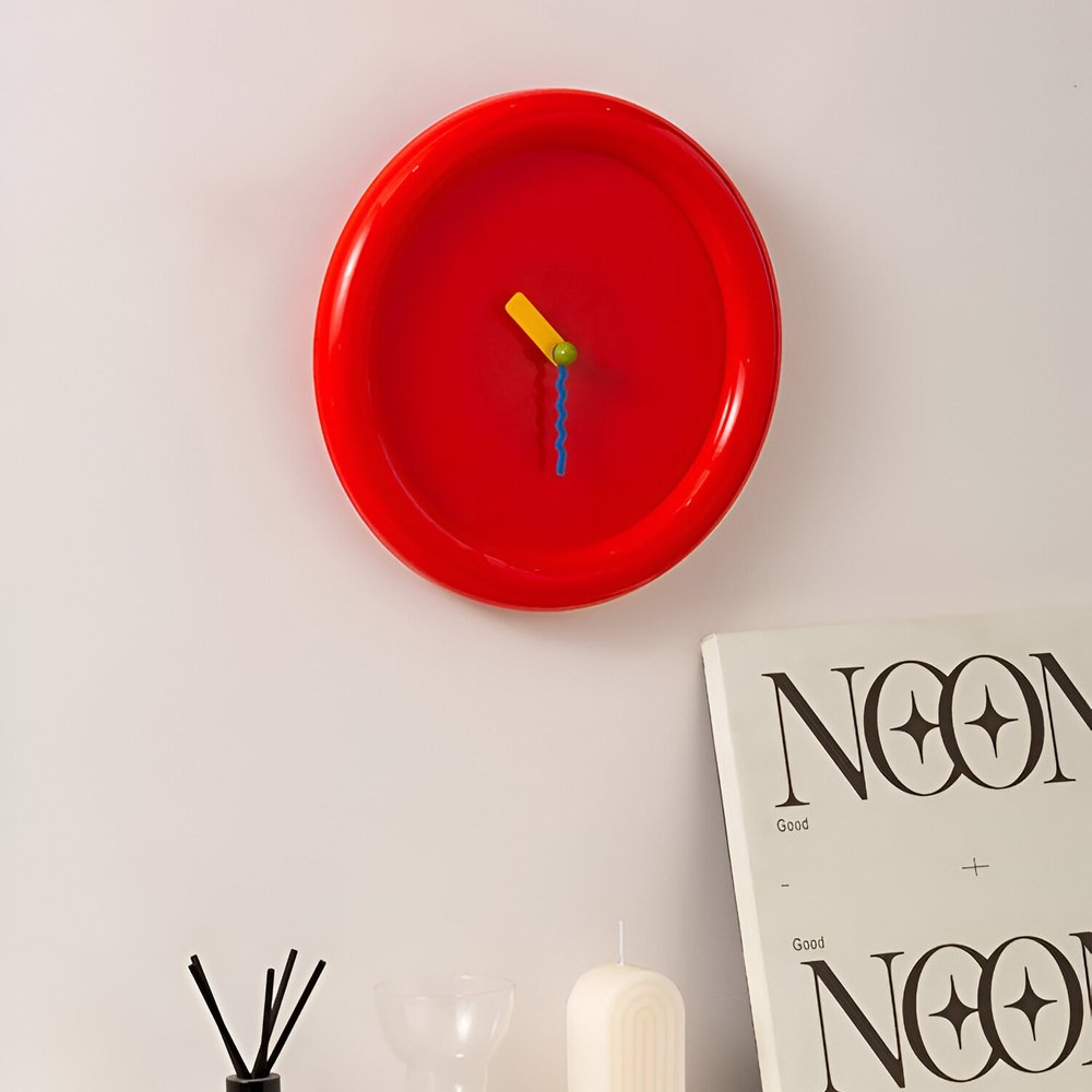 Livfull 30 cm väggklocka – Modern dekorativ accent