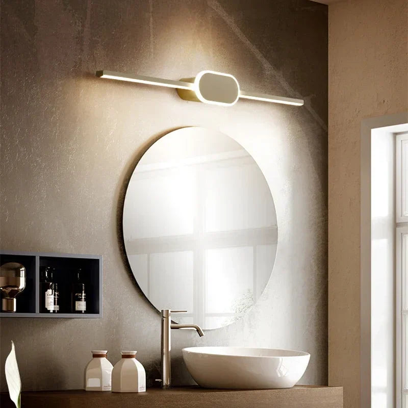 Elegant modern vägglampa – Dekorativ accentbelysning för inomhusbruk