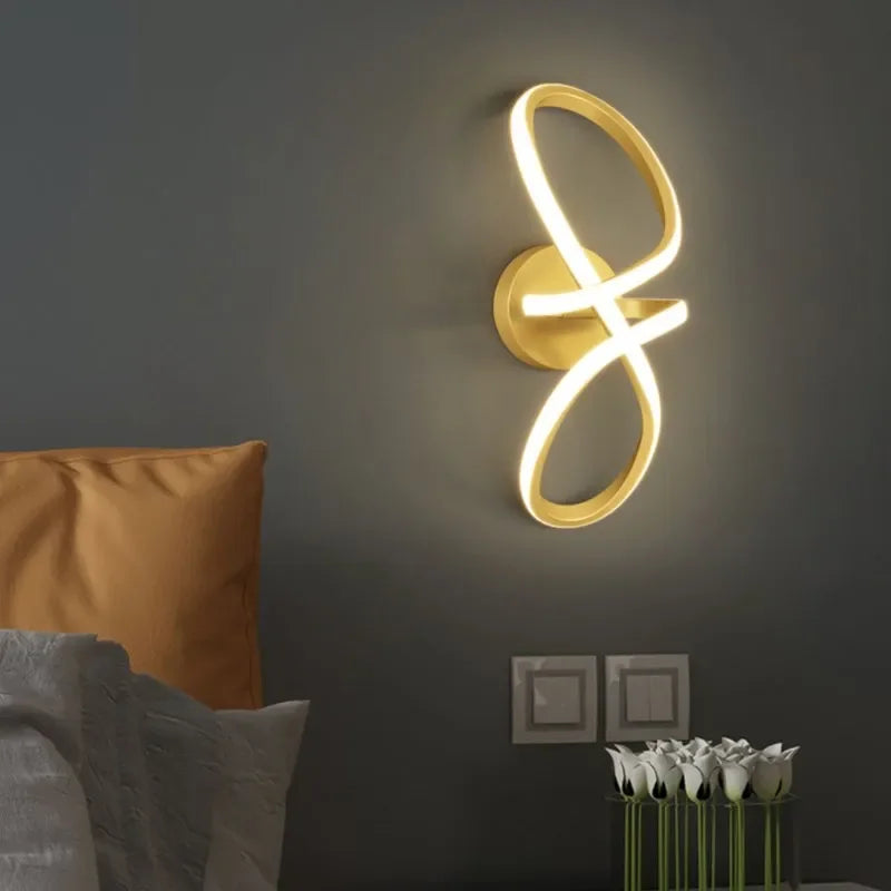 Elegant LED-vägglampa – Modern minimalistisk dekorativ belysning