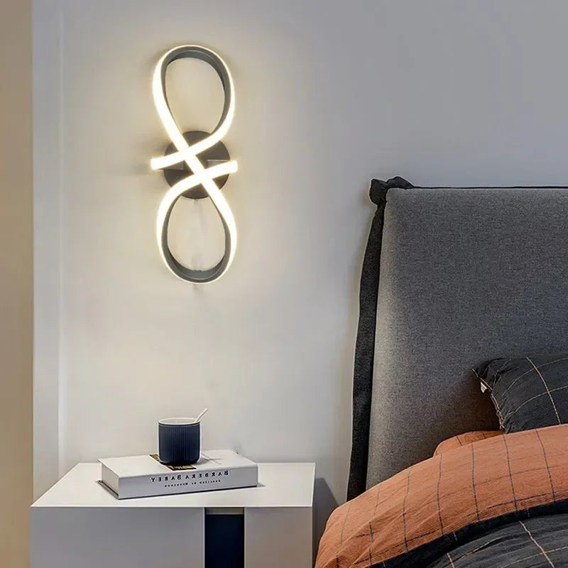 Elegant LED-vägglampa – Modern minimalistisk dekorativ belysning