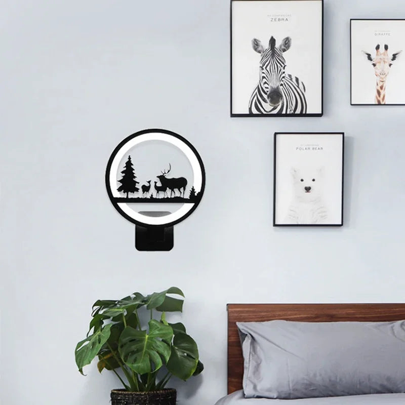 Modern dekorativ vägglampa – Snygg stämningsbelysning