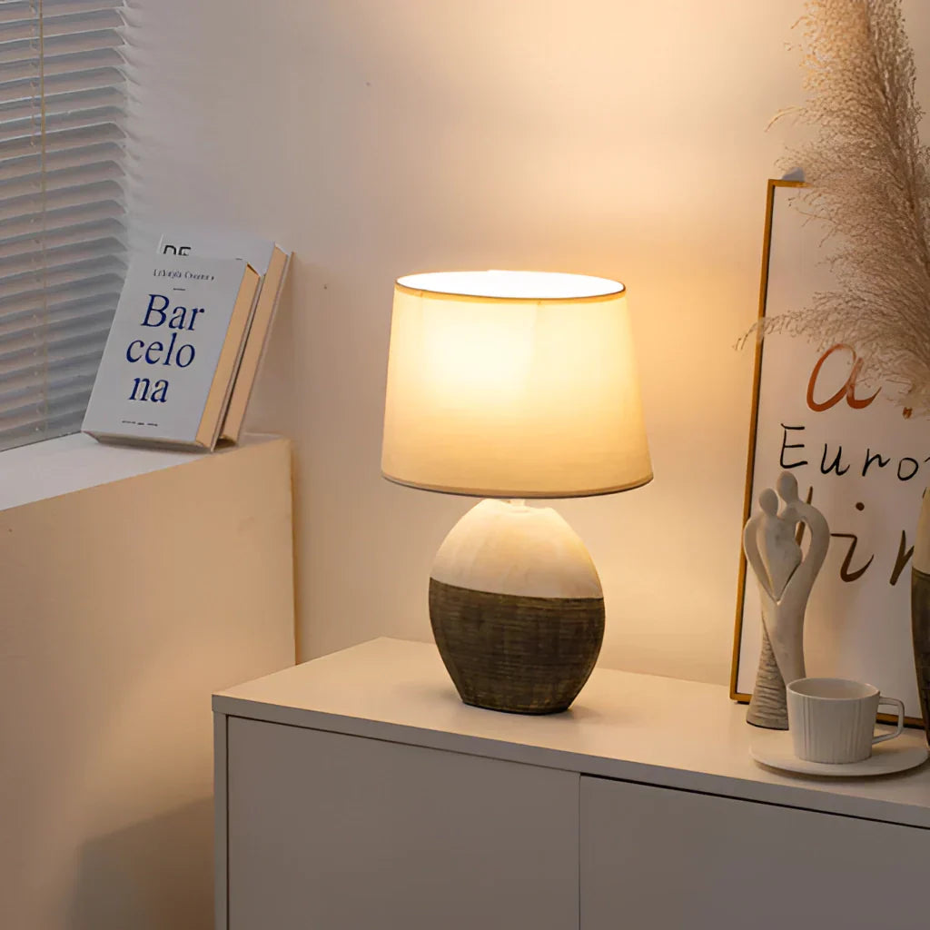 GlowAura LED-bordslampa – snyggt mjukt ljus