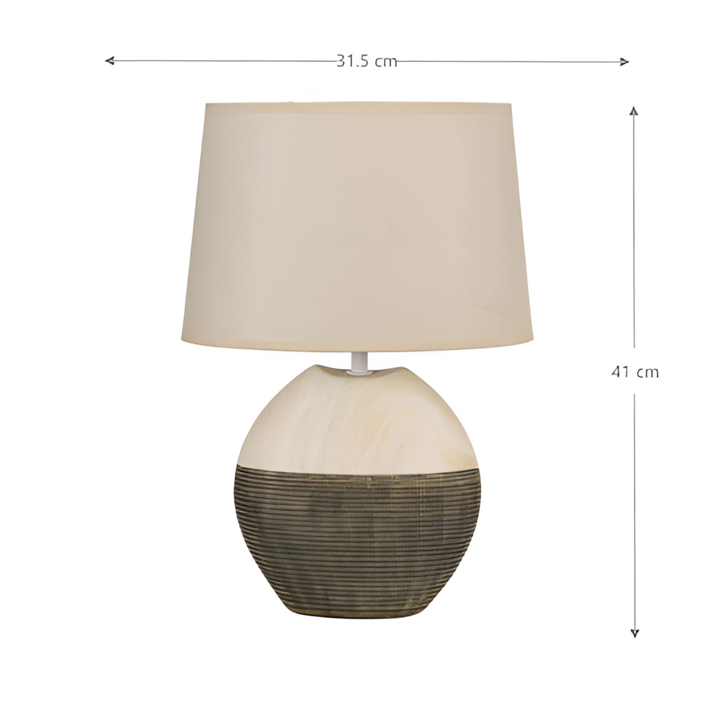 GlowAura LED-bordslampa – snyggt mjukt ljus