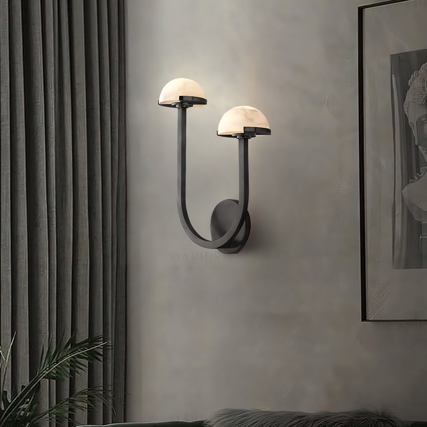 MushGlow - Elegant lampa med svamp