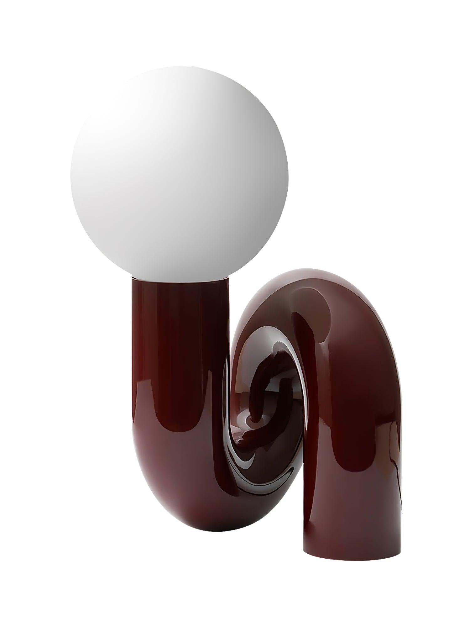 Designer N-formad bordslampa – Minimalistisk statementlampa med modern känsla