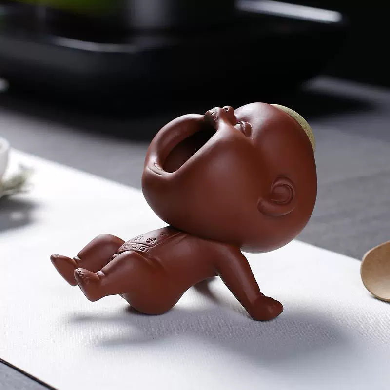 Handgjort Yixing-tefilter – Traditionellt kinesiskt lertetillbehör