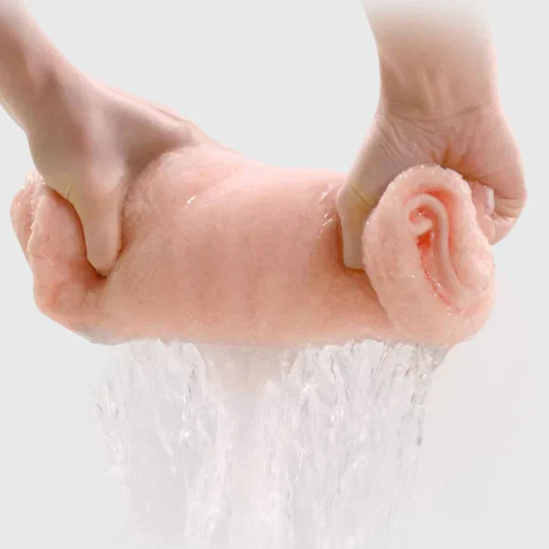 Ultramjuk fleeceponcho med huva – Snabbtorkande unisex bad- och spa-morgonrock