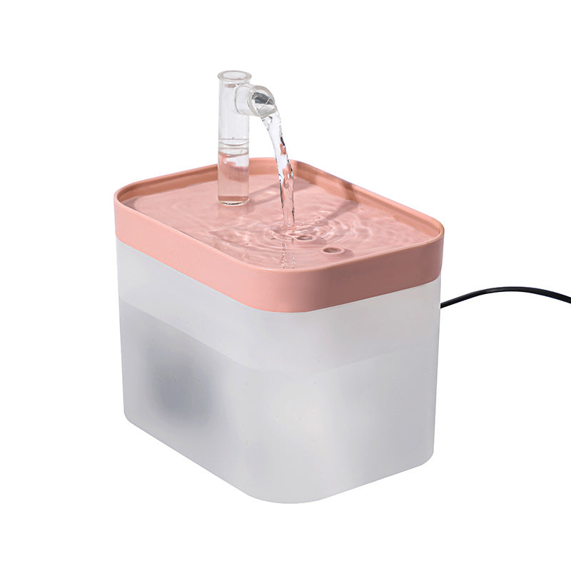 Smart automatisk vattenfontän för husdjur - kontinuerligt flöde för katter och hundar