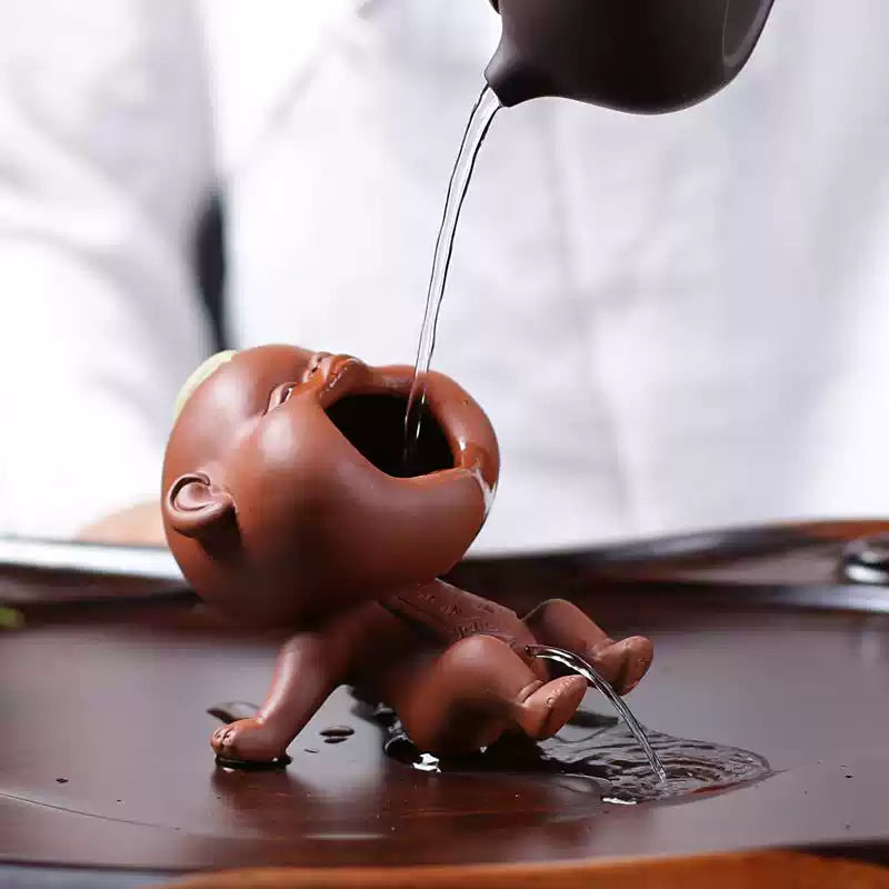 Handgjort Yixing-tefilter – Traditionellt kinesiskt lertetillbehör