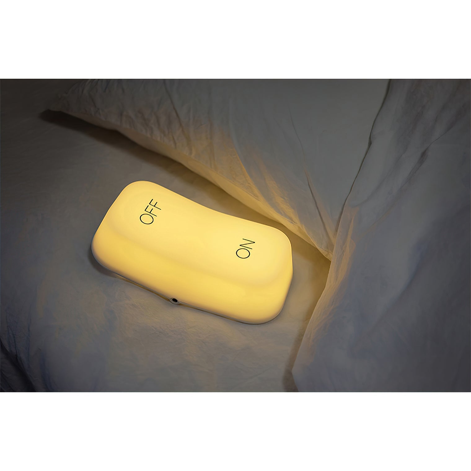 Gravity-Switch uppladdningsbar nattlampa – beröringsfri på/av LED-lampa med inbyggt batteri