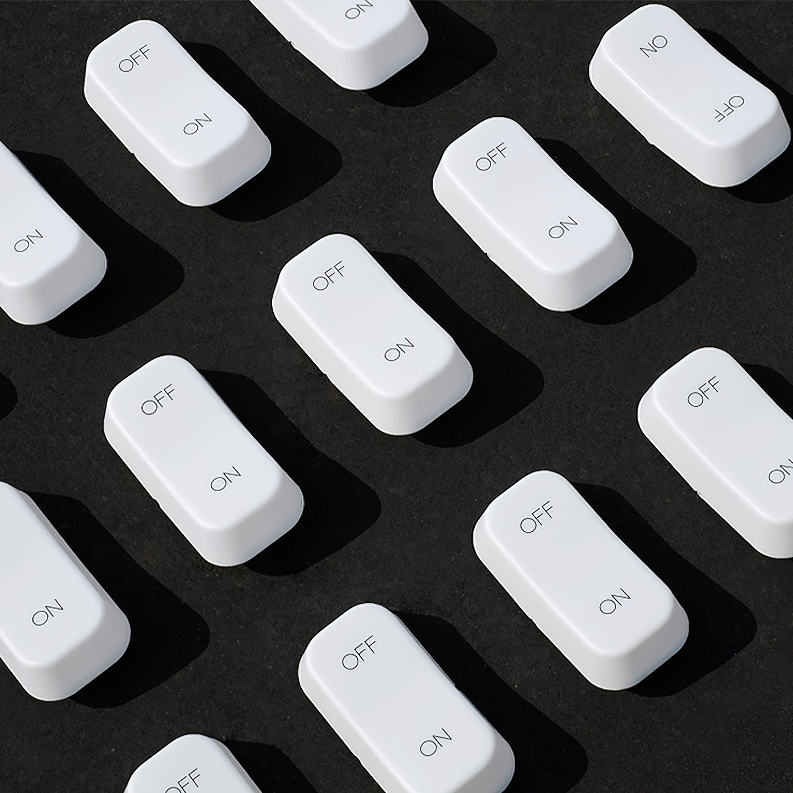 Gravity-Switch uppladdningsbar nattlampa – beröringsfri på/av LED-lampa med inbyggt batteri