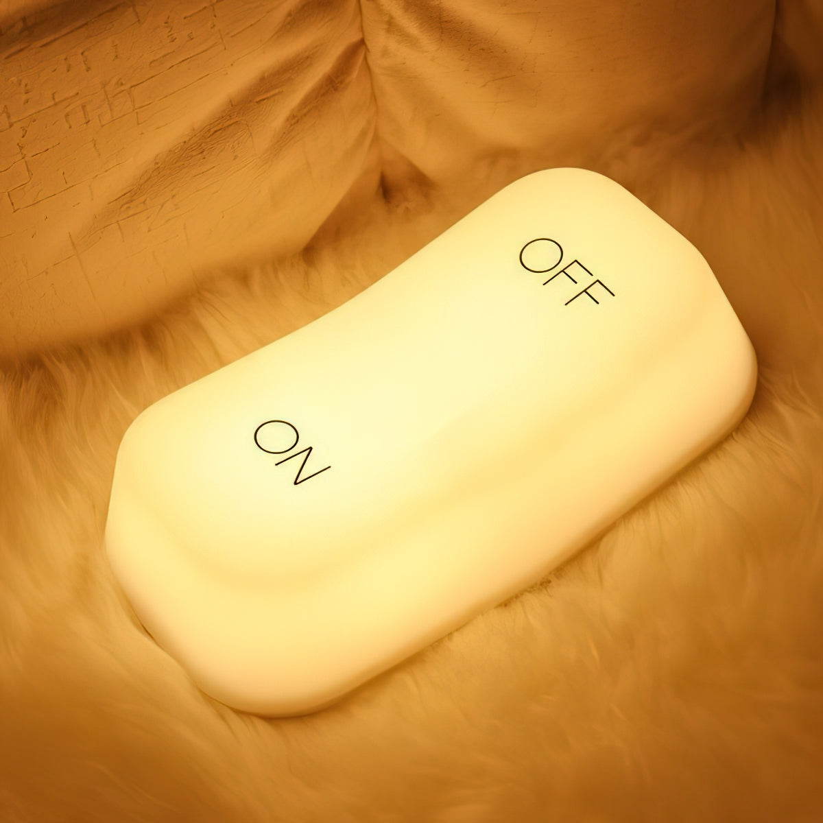 Gravity-Switch uppladdningsbar nattlampa – beröringsfri på/av LED-lampa med inbyggt batteri