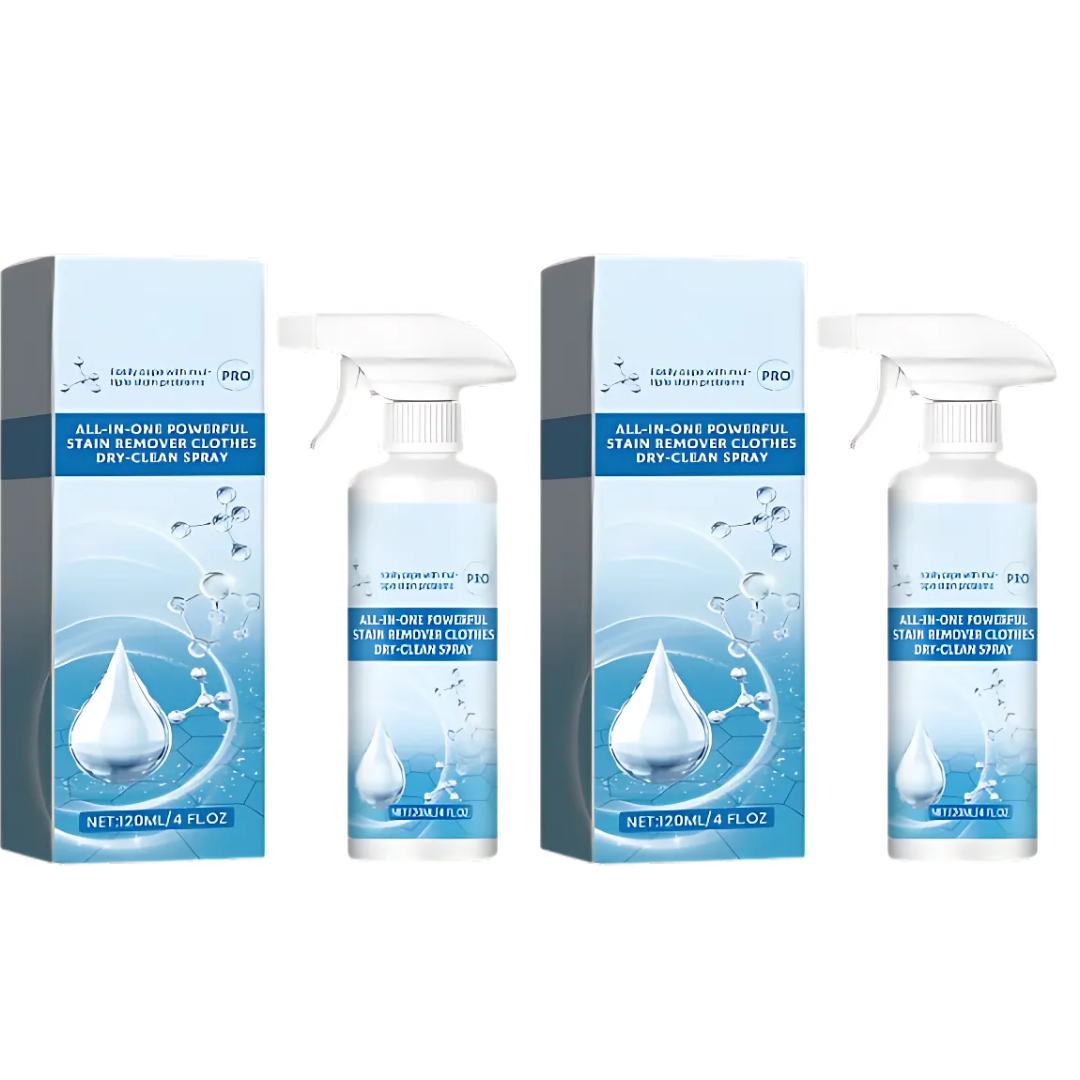 Avancerad fläckborttagningsspray för kläder och textilier – Snabbverkande rengöringsmedel