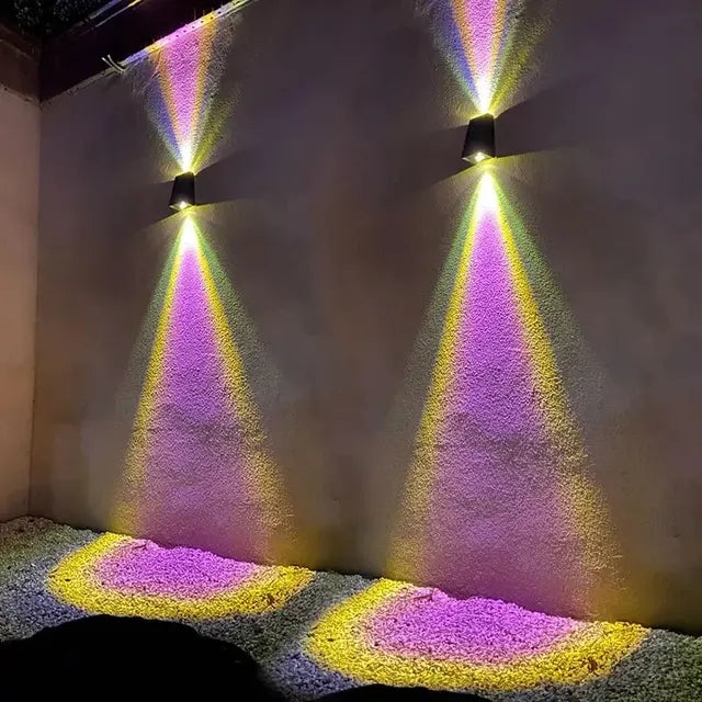 Miljövänlig solcellsvägglampa – Hållbar utomhusbelysning