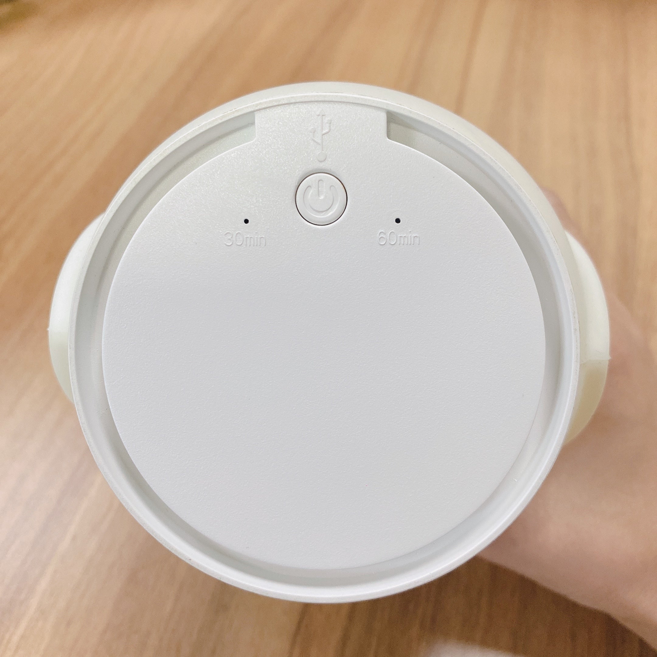 Uggla Nattlampa & Timer – Uppladdningsbar LED-lampa med inbyggt batteri