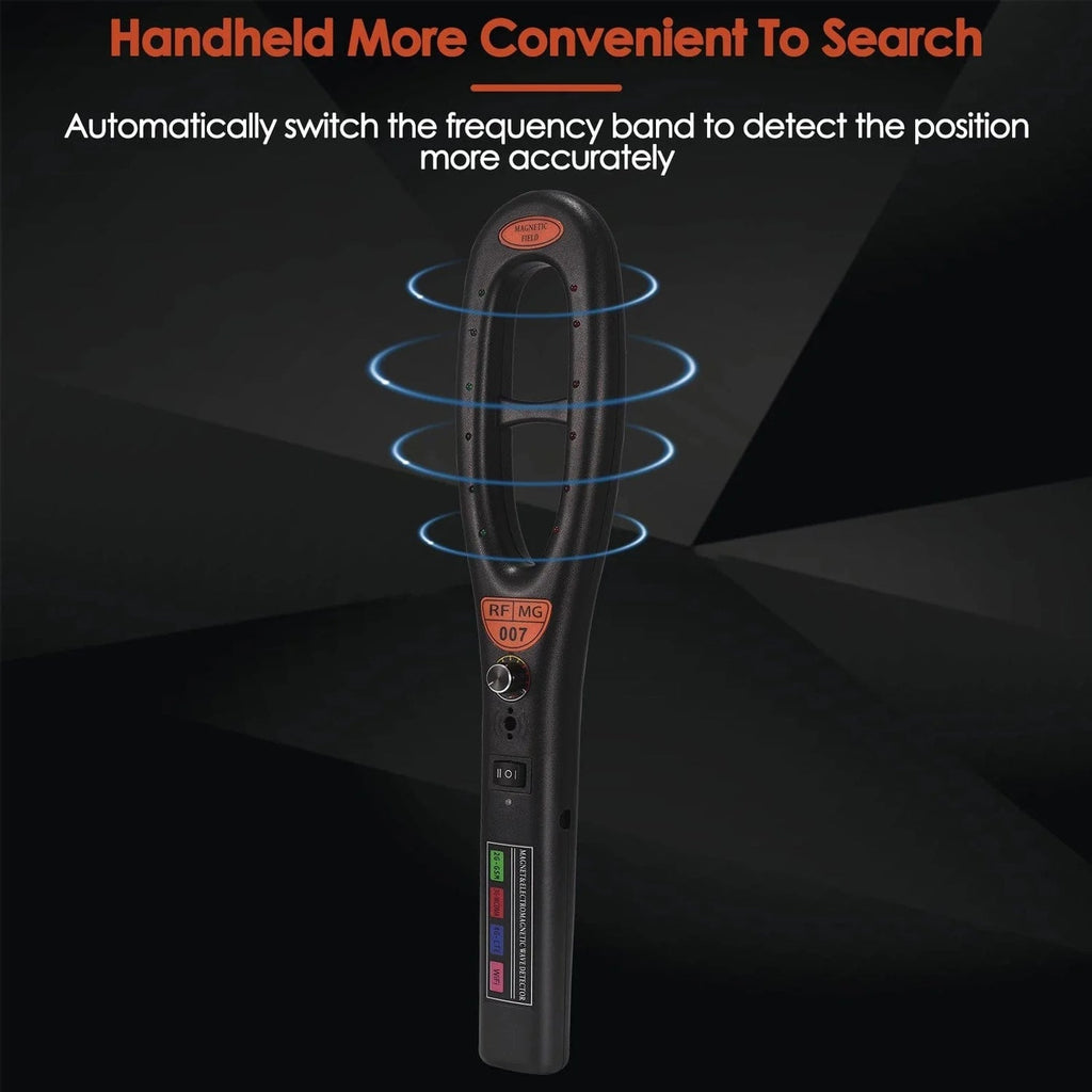 Trådlös GPS-signaldetektor – Bärbar antispionsökare och sökare för dolda enheter