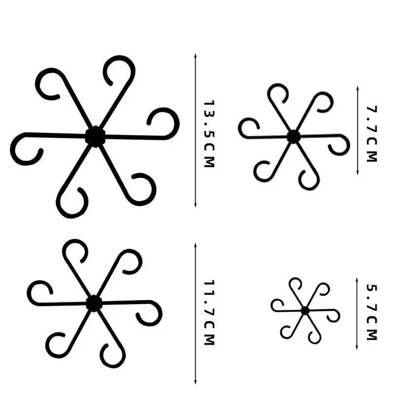 Stödset för växttillväxt – Håll stjälkarna upprätta och blomstrande