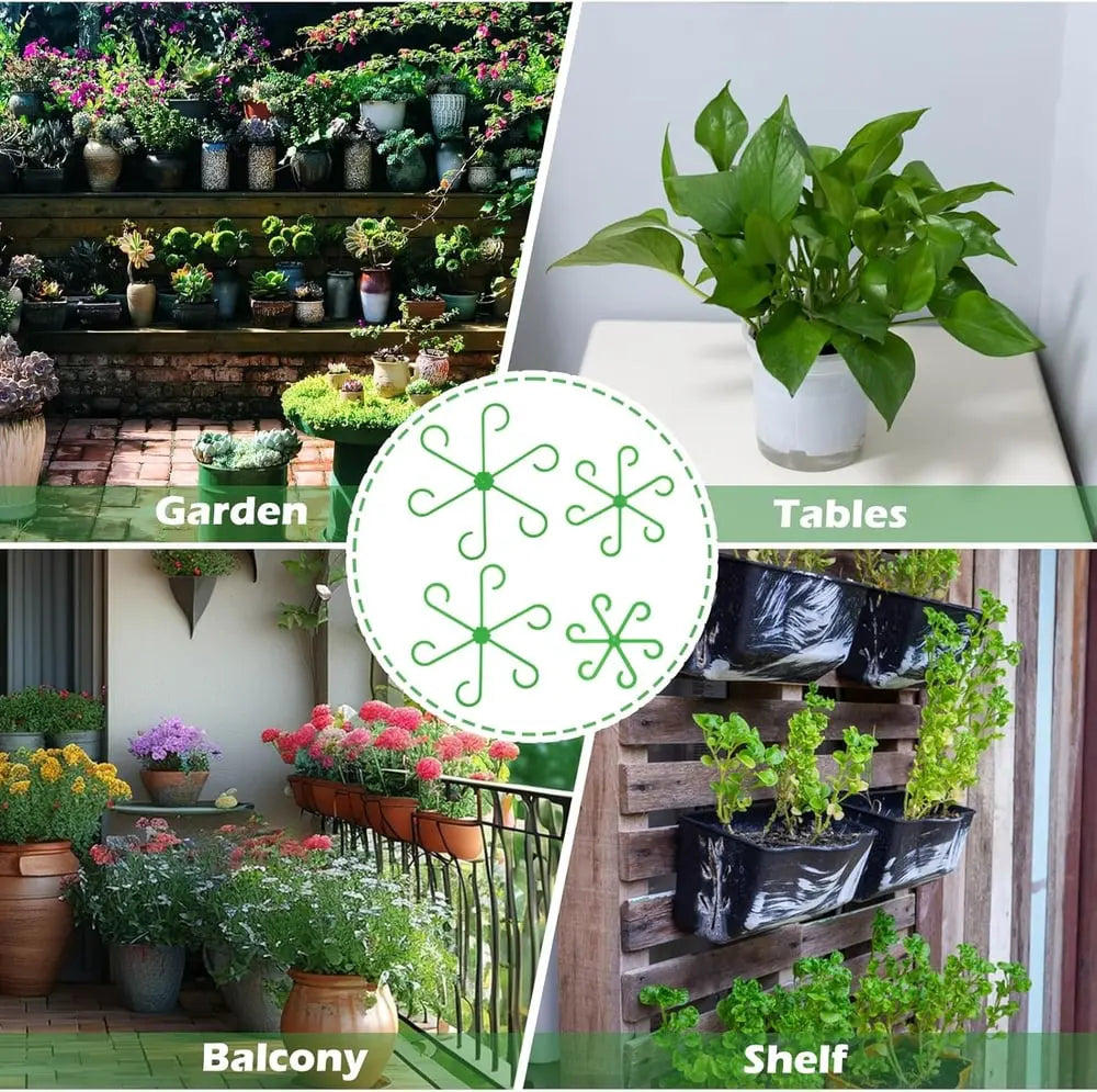 Stödset för växttillväxt – Håll stjälkarna upprätta och blomstrande