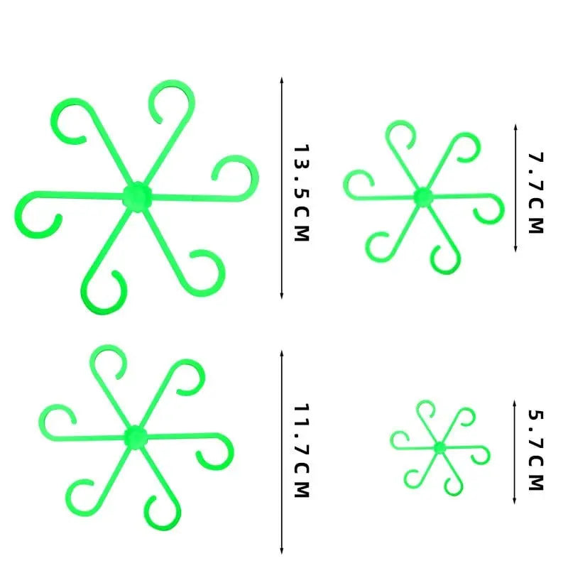 Stödset för växttillväxt – Håll stjälkarna upprätta och blomstrande
